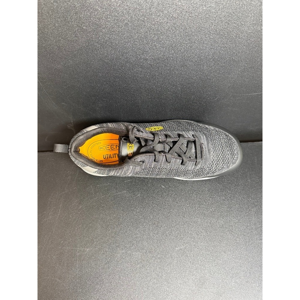 KEEN New Work Shoes Safety Toe Sparta Mens 10.5 Black EH Warehouse Service Jobs - Picture 2 of 8